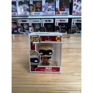 CHASE BITTY Dash The Incredibles Funko Pop #366 Disney Pixar Movies Animation